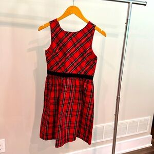 Crewcuts tartan plaid girls holiday dress